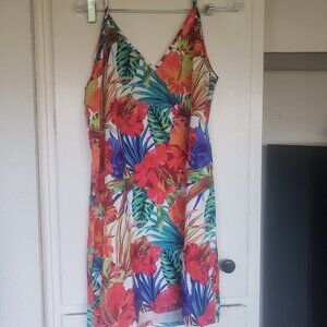 Flowered Dress Size Large Mini